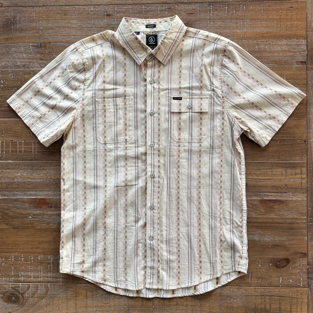 Men’s Volcom Short Sleeve Buttondown